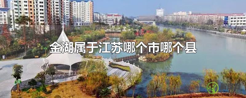 金湖属于江苏哪个市哪个县？