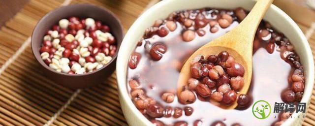 红豆薏米水有什么功效，红豆薏米水的作用？