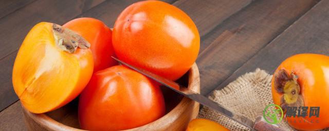 柿子不能和什么东西一起吃，柿子的食用禁忌？