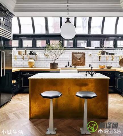 如何设计出高逼格的开放式厨房+中岛吧台？
