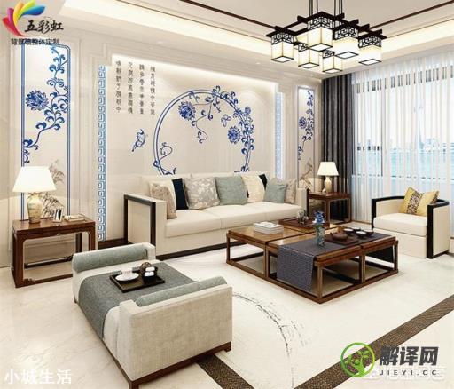 新中式沙发背景墙该如何搭配才好看？