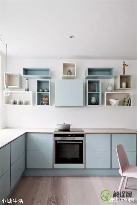 厨房的橱柜门用什么颜色比较好？