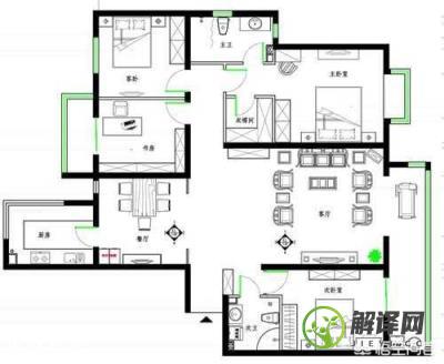 4室的房子一般多大面积比较合适？