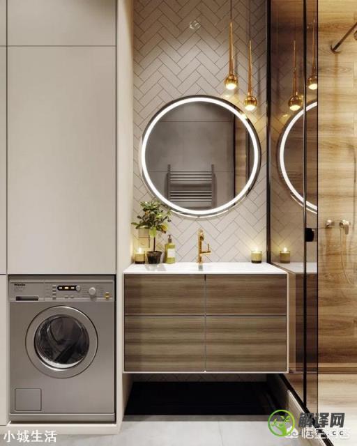 洗衣机应该放在家中哪里，位置如何设计？