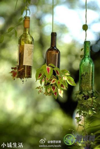 废旧的玻璃酒瓶可以怎么再利用？