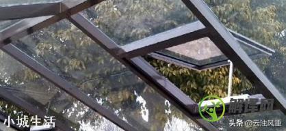别墅天井玻璃怎么处理？