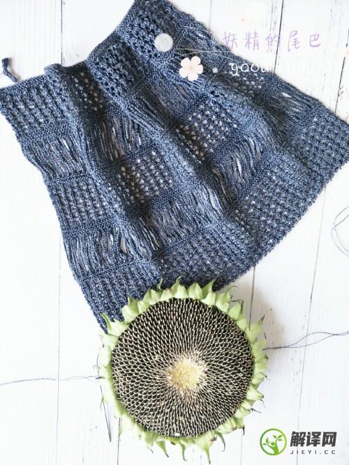 美丽的夏季棒针毛衣编织款式图解 本文共（15字）