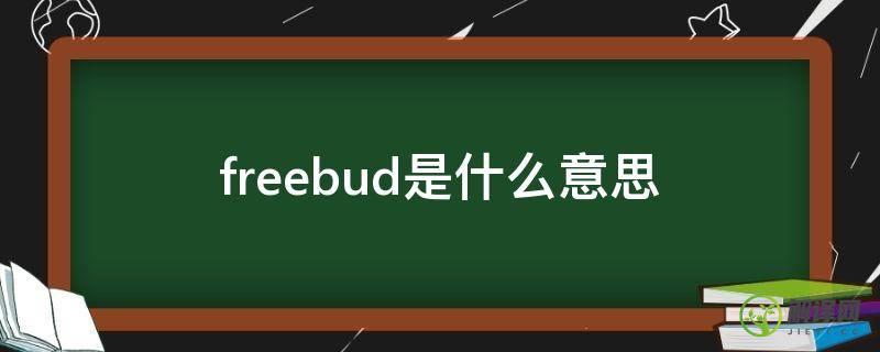 freebud是什么意思(freebuds翻译中文是什么意思)