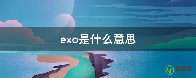 exo是什么意思(x-exo是什么意思)