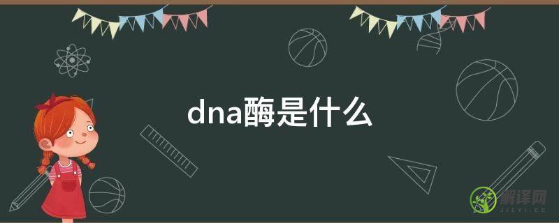 dna酶是什么(DNA酶的作用是什么)