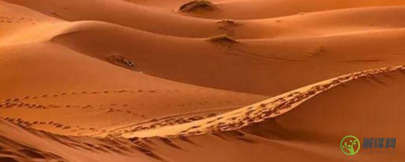 塔尔沙漠形成的原因(塔尔沙漠形成的原因地形)