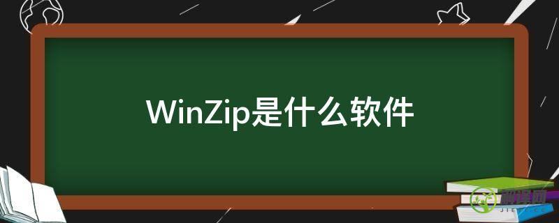 WinZip是什么软件(winzip软件是什么软件)