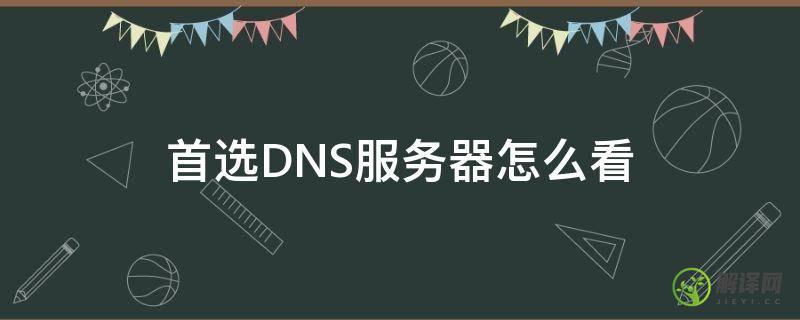 首选DNS服务器怎么看(DNS服务器选哪个)