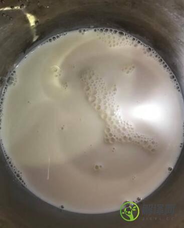 用纯牛奶自制淡奶油(吉利丁片)