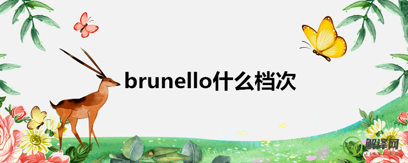 brunello什么档次(bruno哪个颜色好看)