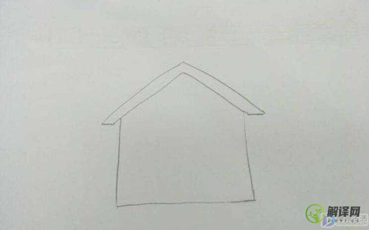 怎么画房子简笔画(怎么画房子简笔画,简易画教你画房子并涂色)