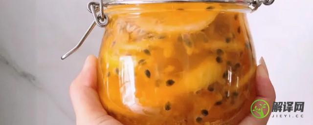 百香果柠檬蜂蜜水做法(百香果柠檬蜂蜜水做法视频)