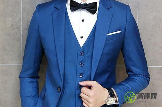 结婚西装可以穿蓝色吗(结婚礼服可以穿蓝色吗)