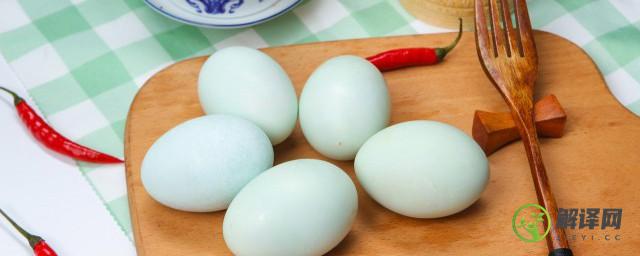 熟鸭蛋的保存方法(鸭蛋怎么保鲜储存)