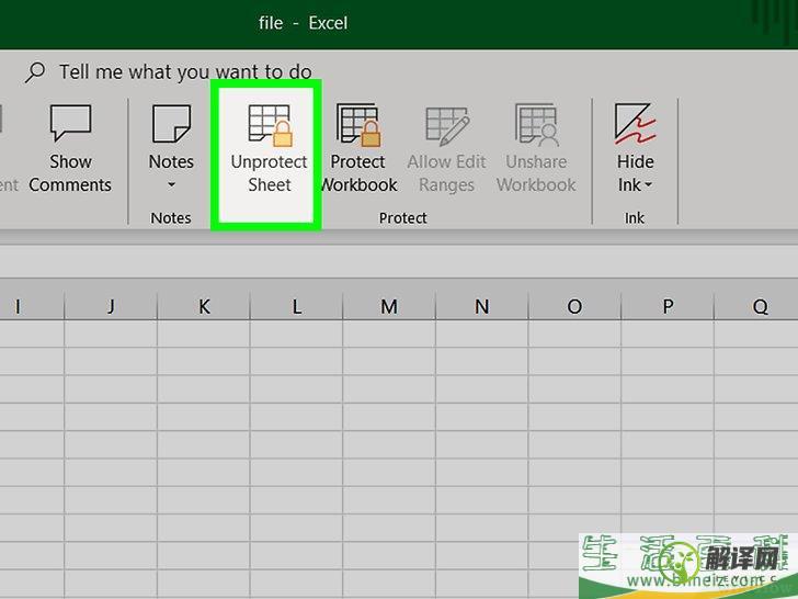 怎么取消保护Excel工作表(Excel怎么取消工作表保护)