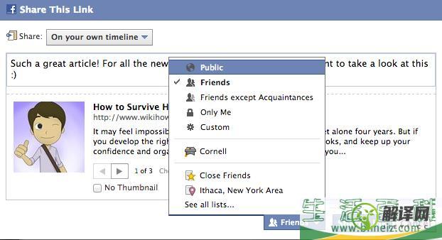怎么在脸书（Facebook）上分享(手机怎么玩facebook脸书)