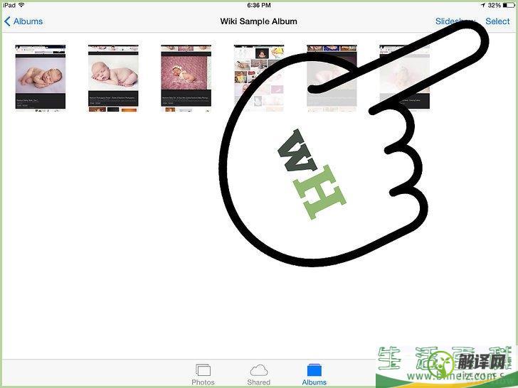 如何重新整理iPad相簿中的照片(ipad相册删除的照片怎么弄回来)