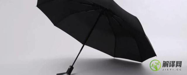 内黑胶太阳伞能淋雨吗(黑胶伞遮阳伞雨天可以用吗?)