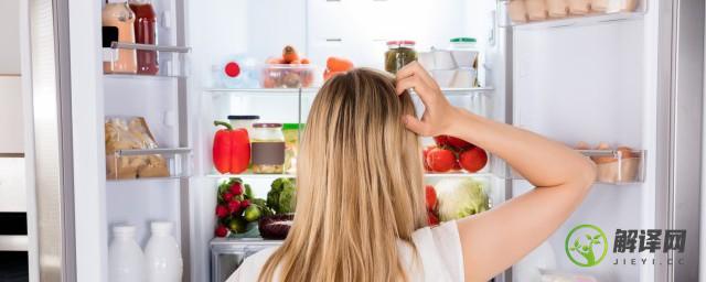 冰箱内的食物都可以存放较长时间