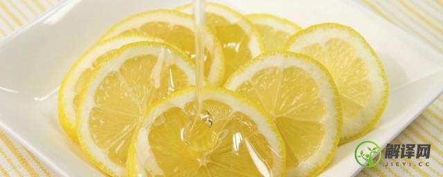 自制蜂蜜柠檬水放冰箱里可以保存多久