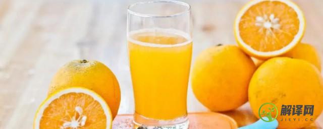 榨汁机榨橙汁需要加冰糖吗(橙汁可以加糖一起榨)