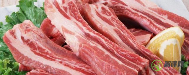 100克猪肉有多少营养(猪肉每100克含量)