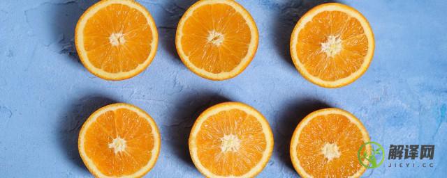 橙子适合减肥吗(橙子的减肥效果)