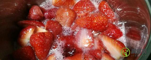 草莓酱做法(草莓酱的做法详细步骤)