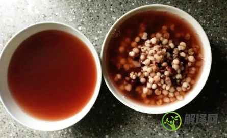 红豆薏米茶的功效有哪些(红豆薏米茶的功效是什么?)