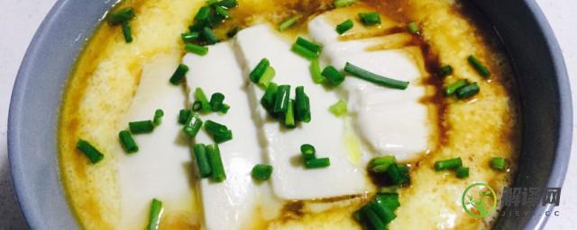 豆腐蒸鸡蛋怎么做好吃(蒸豆腐鸡蛋的做法)