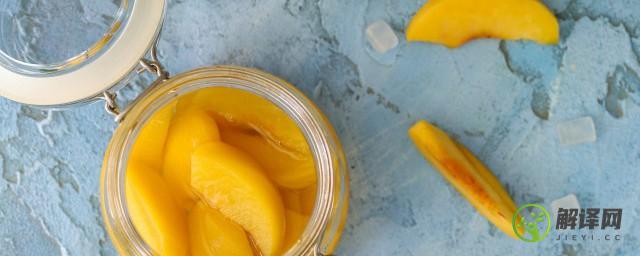 黄桃罐头能放冰箱吗(刚煮好的黄桃罐头可以马上放冰箱里吗)