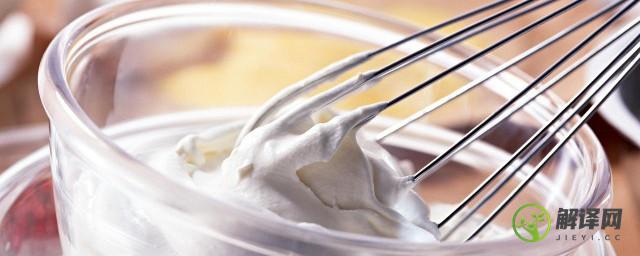 淡奶油在家可以做什么简单的食物