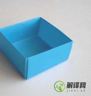 折纸万能盒子的方法有哪些(怎样用纸折纸盒子)