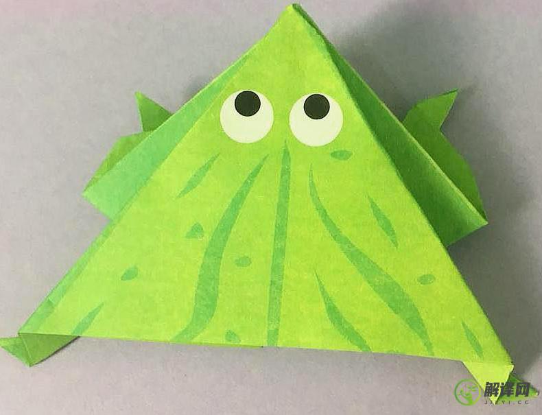 怎么折纸青蛙(怎么折纸青蛙?)