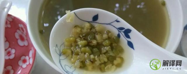 冰镇薄荷绿豆汤的做法(冰镇薄荷绿豆汤的做法和配料)