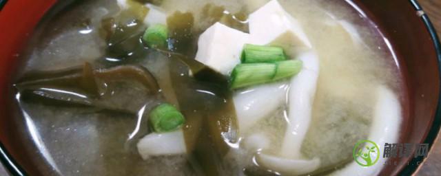 日式味增汤的家常做法(日本料理增味汤)