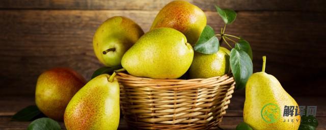 梨的营养价值和梨的吃法(梨有啥营养)