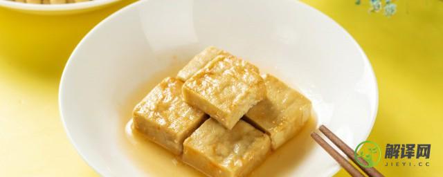 煎豆腐下饭菜的家常做法(豆腐怎么煎好吃 家常菜做法)