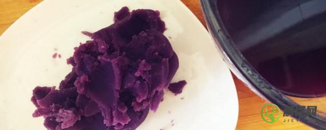 紫薯馅的家常做法(紫薯馅的简单做法)