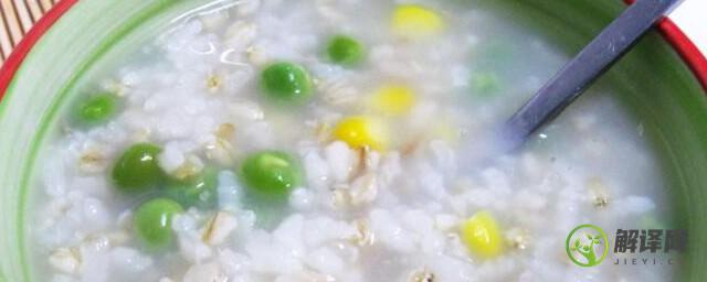 豌豆可以跟大米同时熬粥吗(小米和豌豆可以一起煮粥吗)
