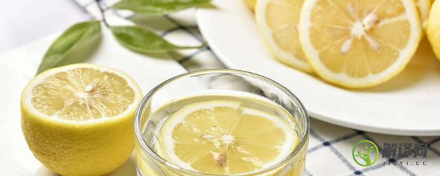 菊花茶和柠檬片可以一起泡水喝吗