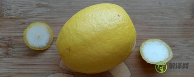 柠檬的五大美白祛斑方法(柠檬怎样祛斑美白)