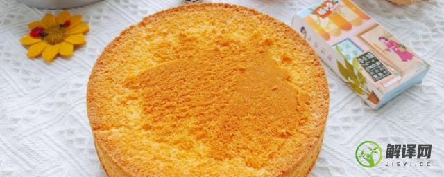 橙子蛋糕做法(橙子蛋糕做法步骤)