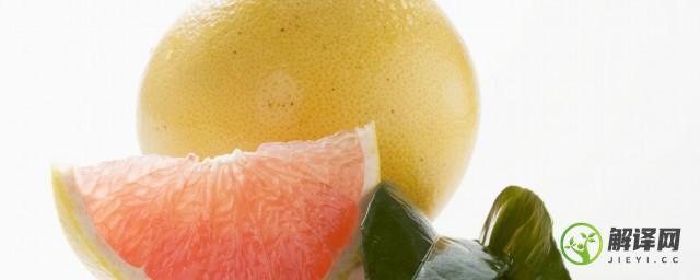 柚子苦是怎么回事柚子肉能吃吗