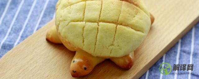小乌龟菠萝包的做法(乌龟菠萝包图片)